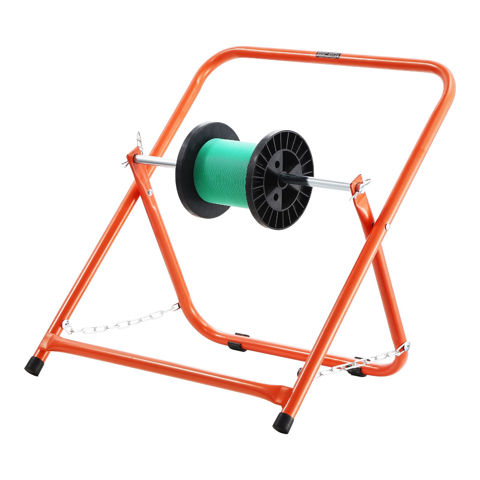 Foldable Wire Spool Rack Heavy Duty Cable Caddy for Electrical Industrial Retail