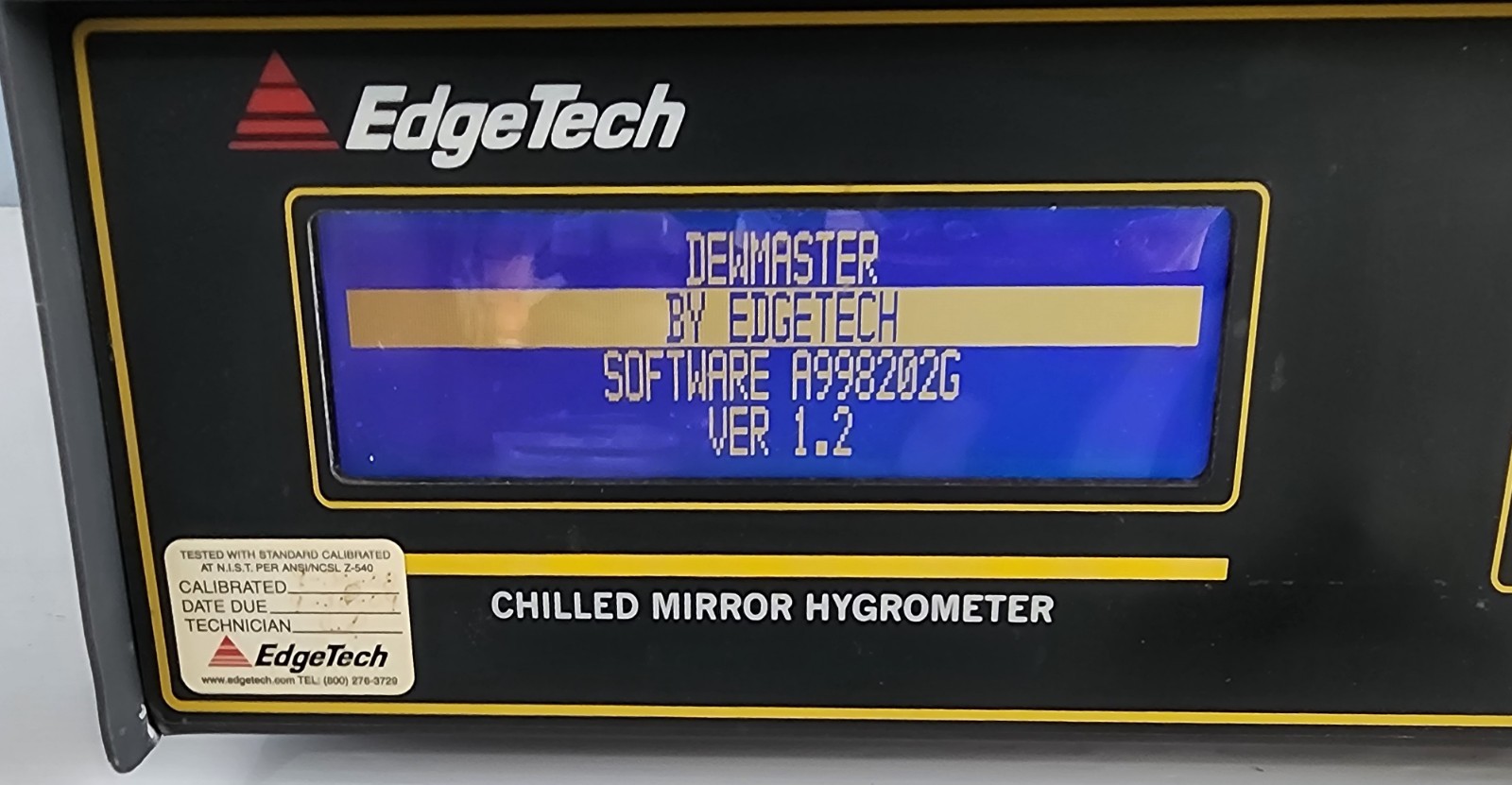 EDGETECH DewMaster Chilled Mirror hygrometer Dew point hygrometer