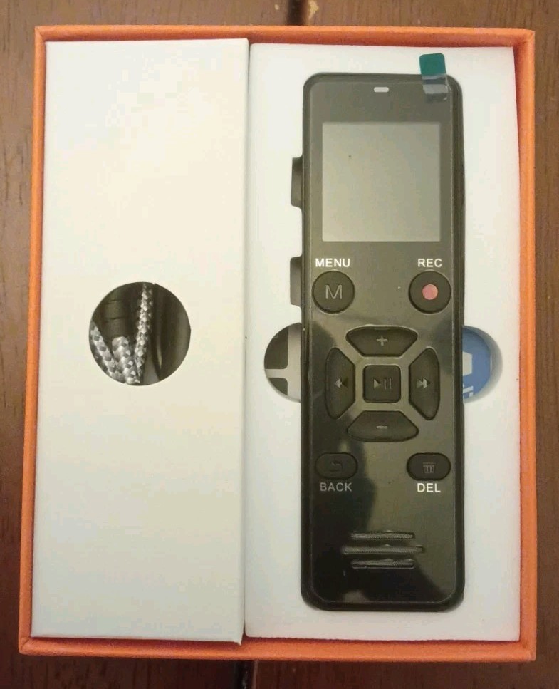 AI Digital Voice Recorder 128GB: AI Transcribe & Summarize Note Taker, Voice Act