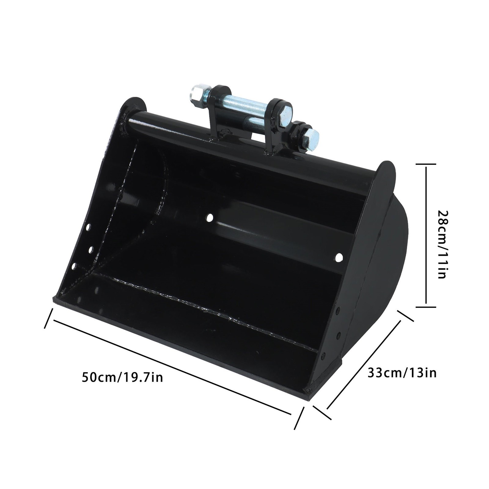500mm Plain Bucket Grading Flat Attachment for Mini Excavators Mini Excavator