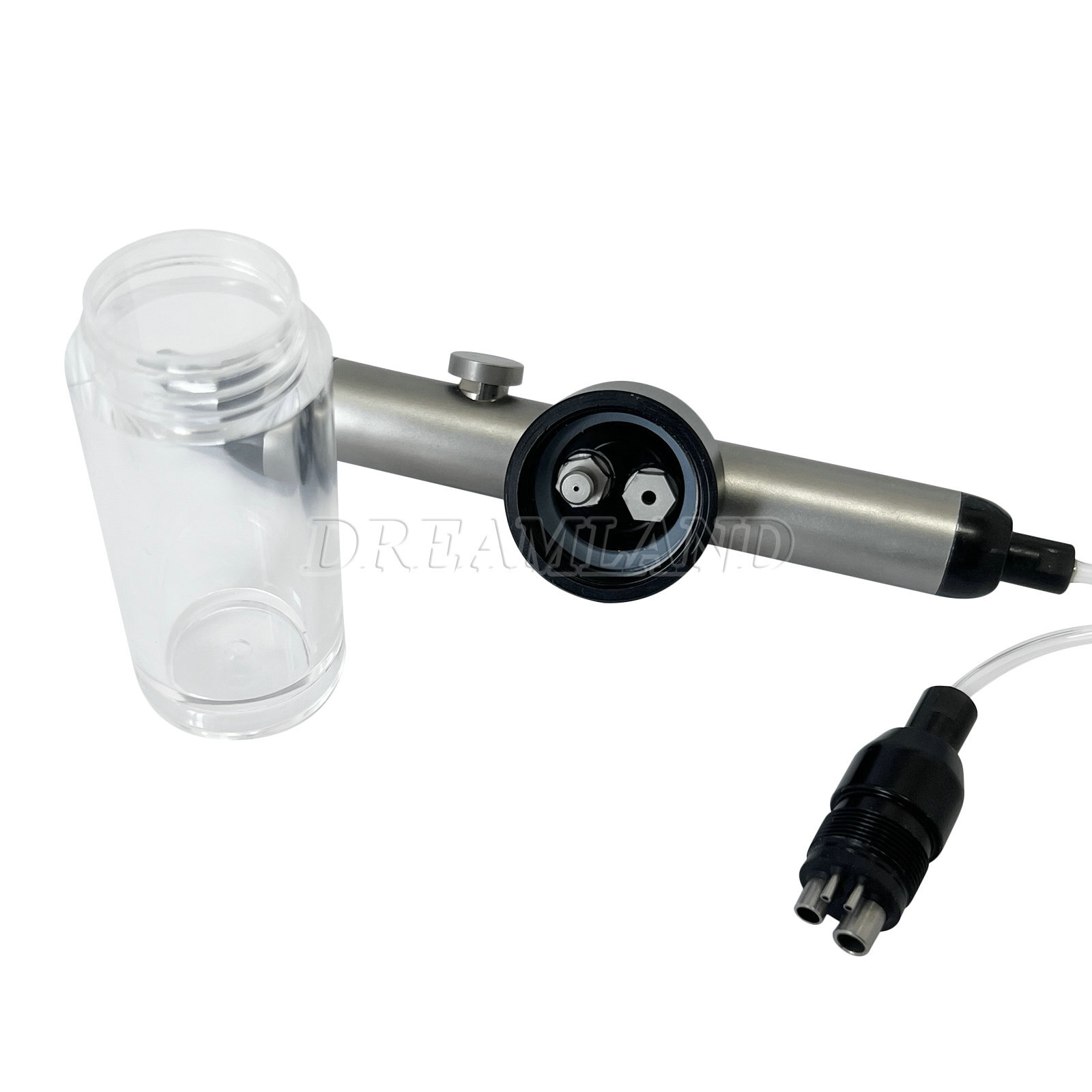 Dental Aluminum Oxide Micro blaster Air Abrasion Microetcher Sandblaster 4 Holes