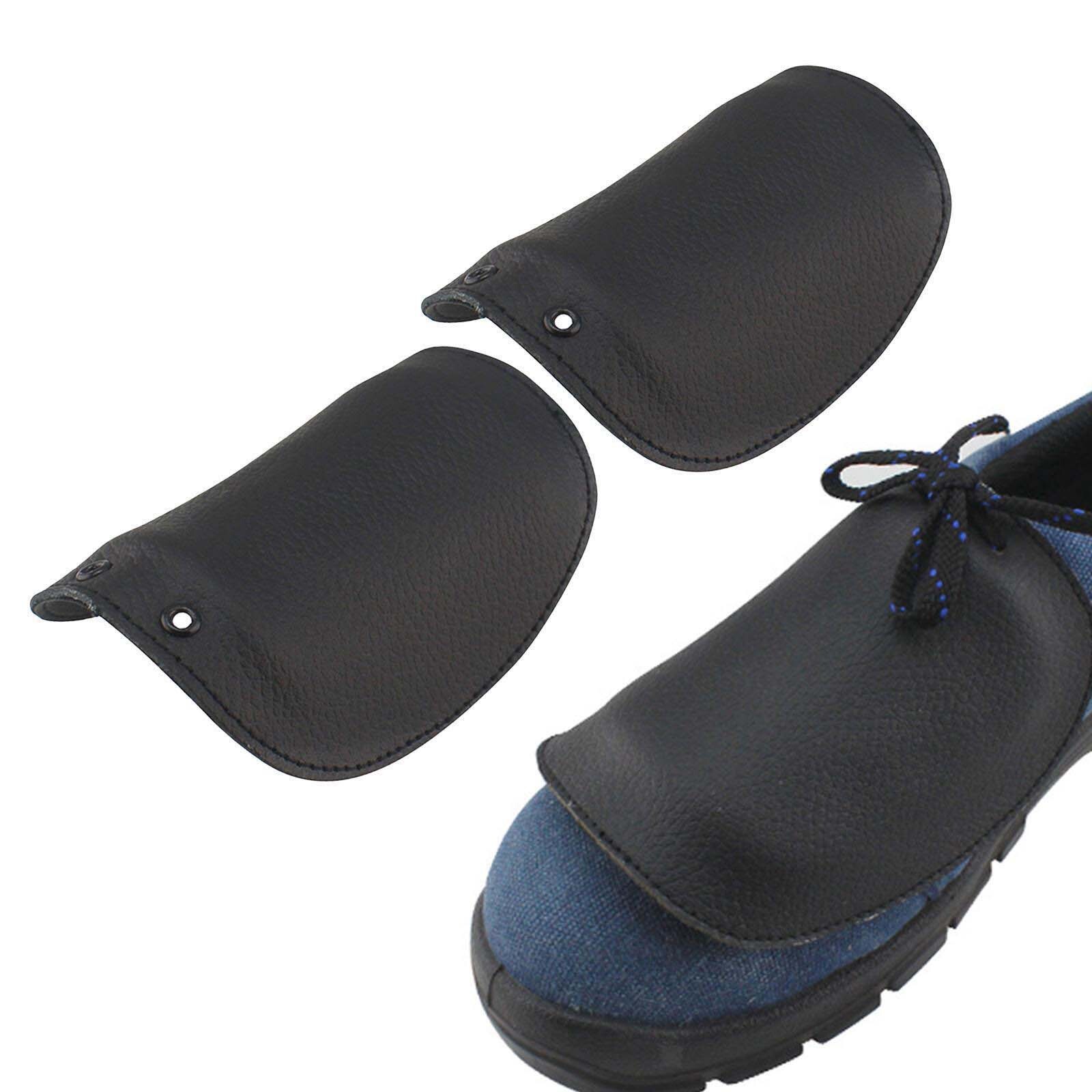 Anti Smash Safety Welder Lace up Shoe Cover Boots Shoes Toe Caps for Steel 1Pair