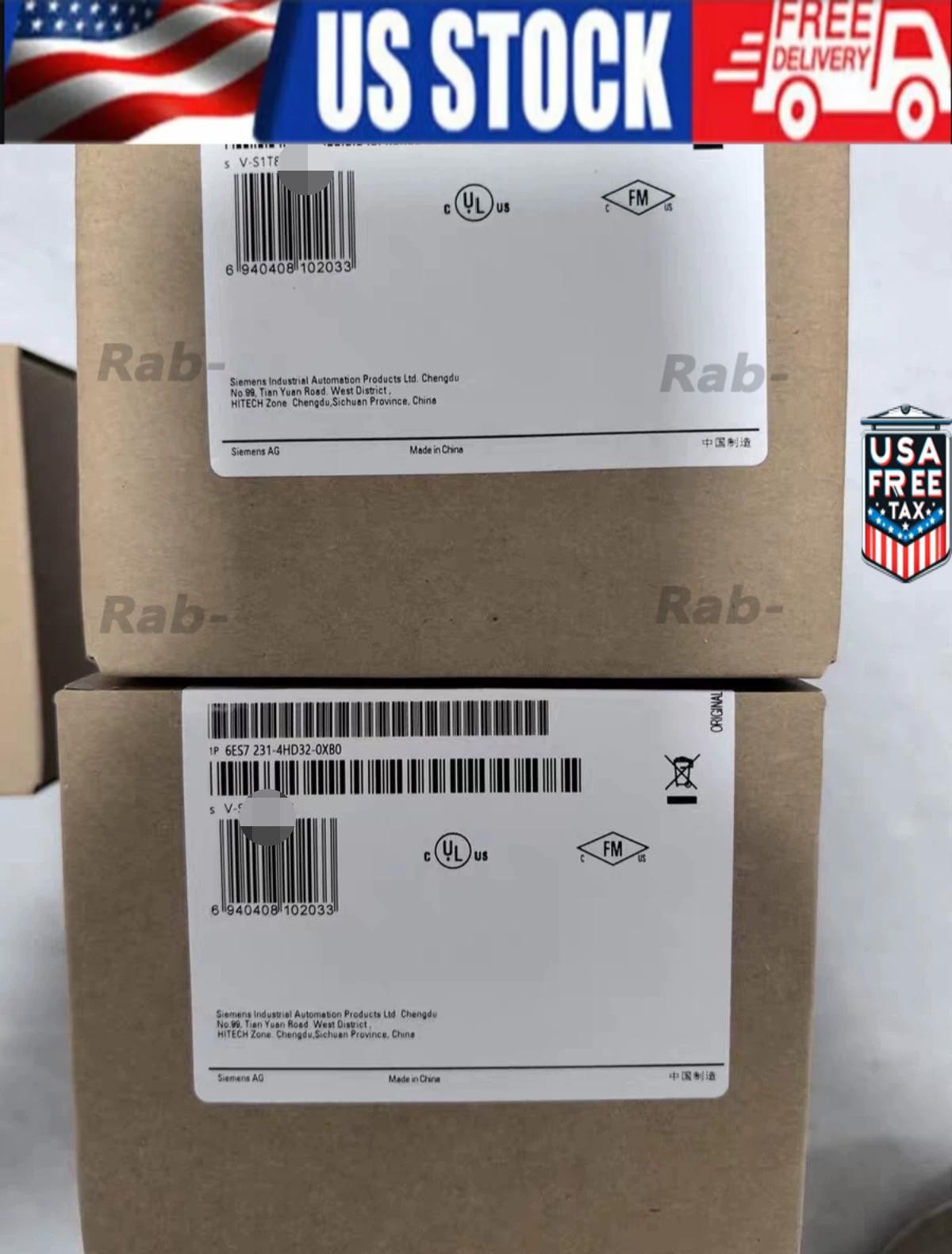 NEW Siemens 6ES7231-4HD32-0XB0 6ES7 231-4HD32-0XB0 S7-1200 Analog input SM 1231