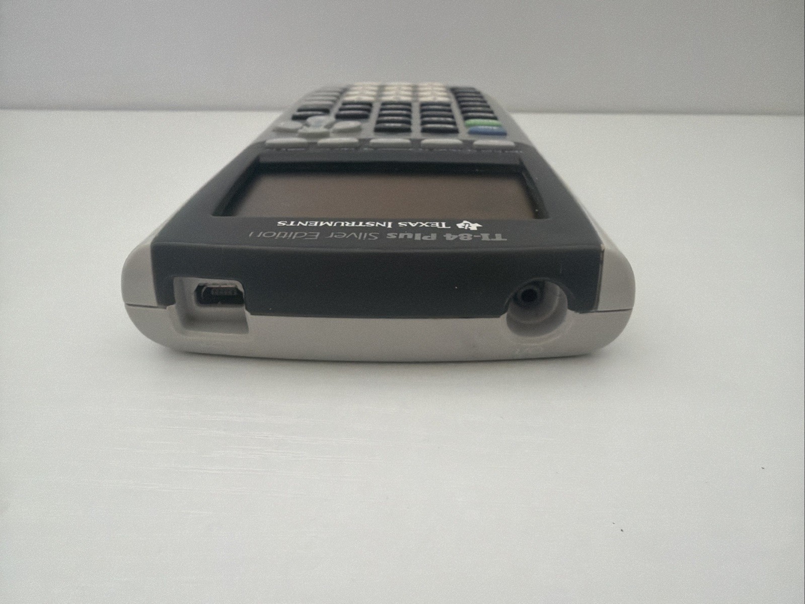 Texas Instruments TI-84 Plus Silver Edition Graphing Calculator No Cover Tested