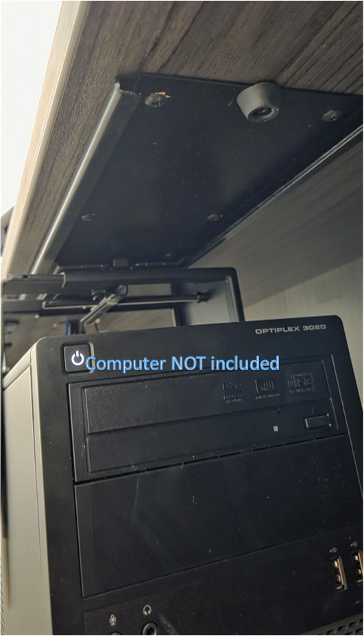 NEW IN BOX! OfficeSource adjustable CPU holder (model OSF100BLK) * 18 Available*