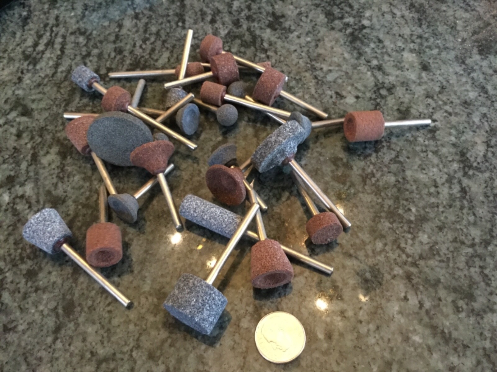 mixed grab lot 5 ounces mounted point grinding point die grinder wheels abrasive