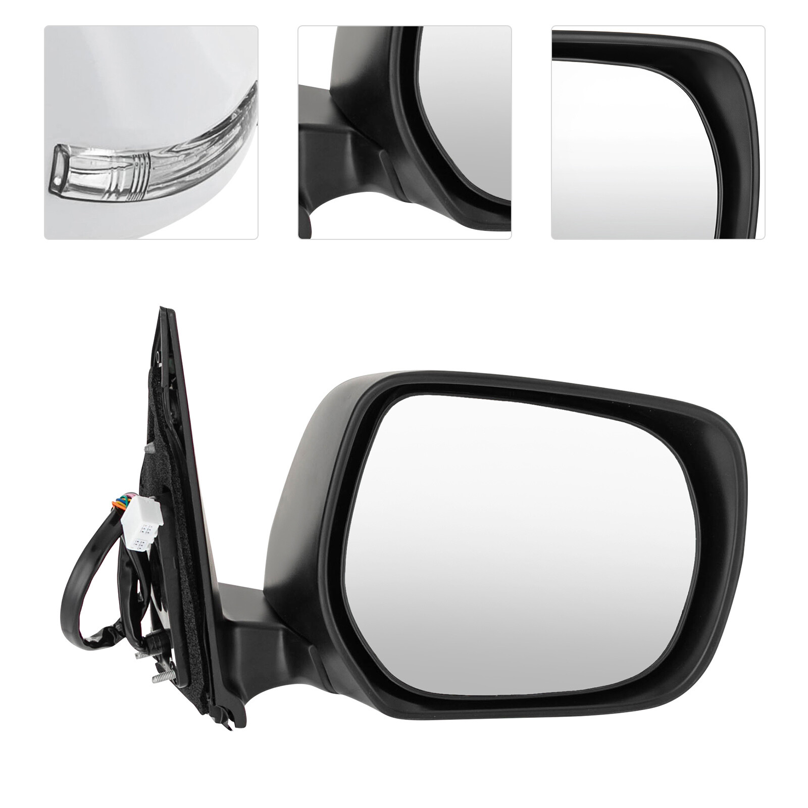 2013-2022 Toyota Land Cruiser Right Heated Power Fold Mirror w/ LED Turn Signal