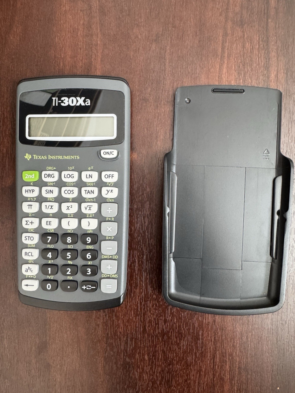 Texas Instruments TI-30XA Scientific Calculator Tested With Slide Cover School