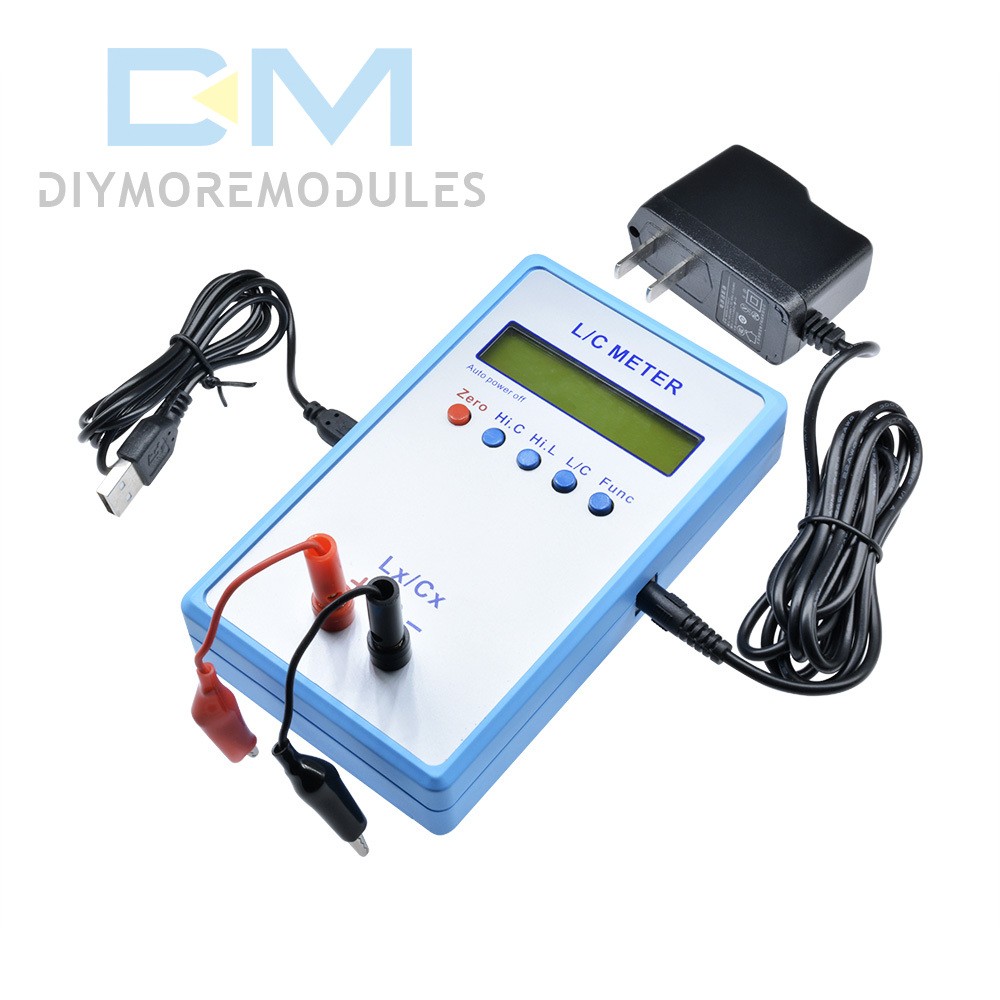 High Precision L/C Inductance Inductor Capacitance Multimeter Meter LC200A Tool