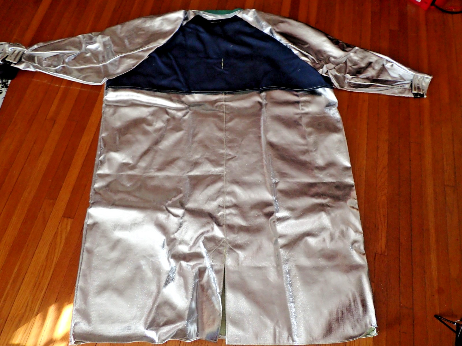 NEW STEEL GRIP INC. FIRE COAT 5X Heat Resistant Safety Aluminized Protective