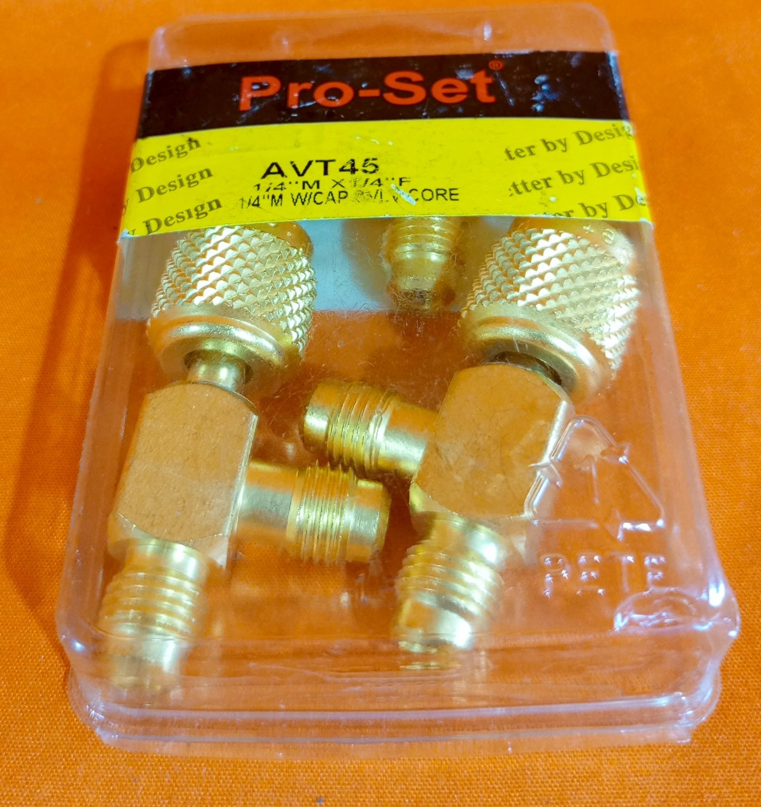 Lot Of 3 Pro-Set AVT45 1/4″ M × 1/4″ F