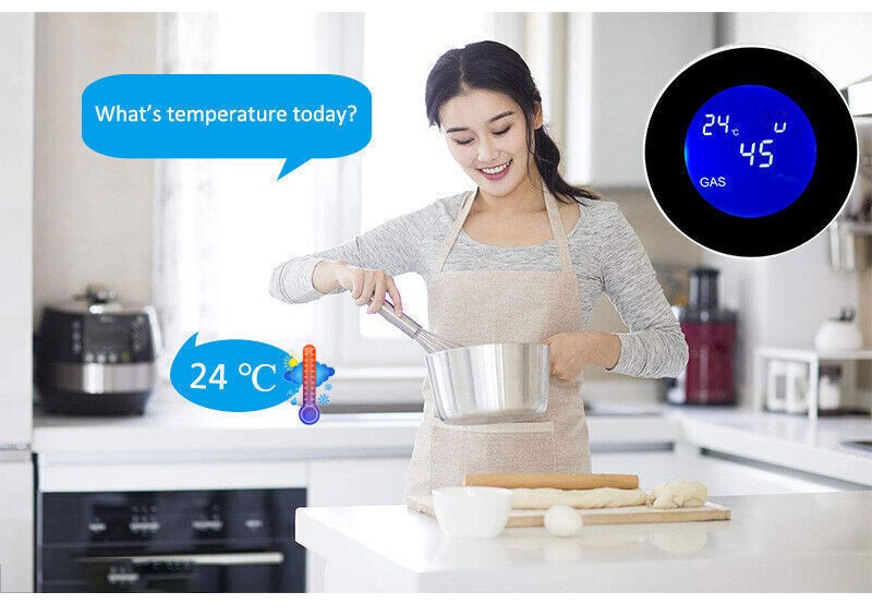 DIY Tuya APP WiFi Smart Natural Combustible Gas Leak Home Alarm Sensor Detector