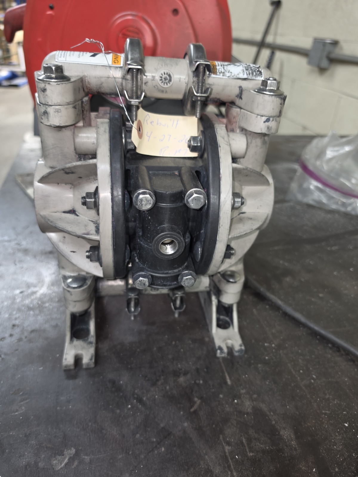 ARO 1″ 120psi Teflon Diaphragm Pump (6661A3-344-C)