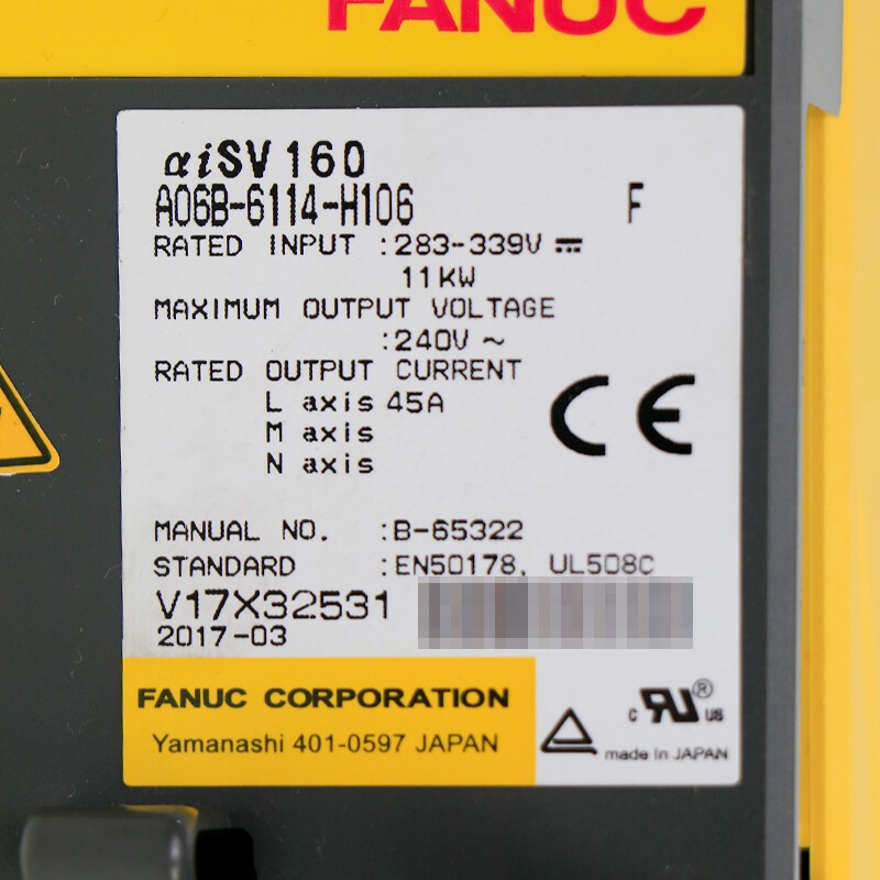 NEW Fanuc Servo Amplifier A06B-6114-H106 Tested OK with 6 Months Warranty