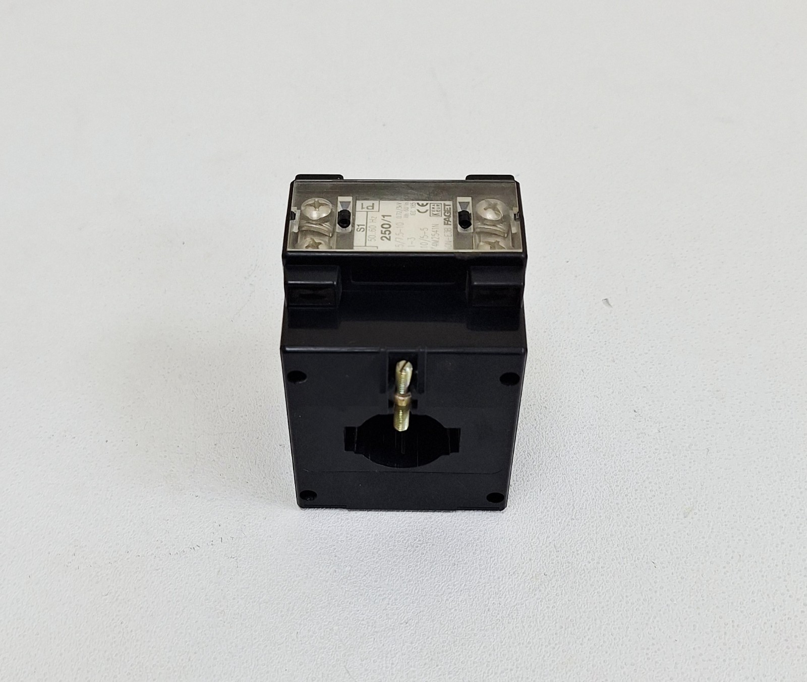 Faget 250/1 / RM60N-E3B Current Transformer (Lot of 2 pcs)