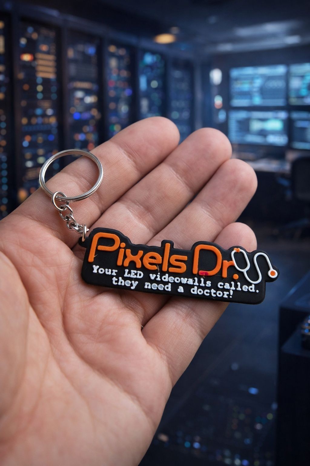 Custom NFC Keychain Personalized Business Social Media Smart Key Tag