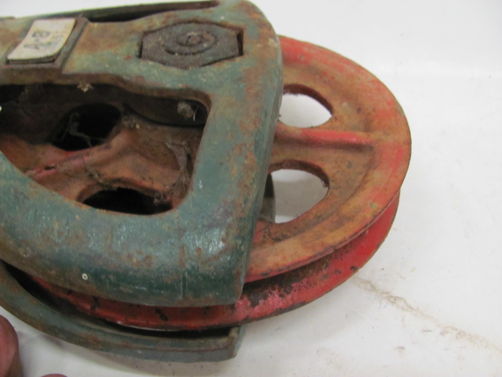 SKOOKUM 8″ A-8 CABLE SNATCH LOGGING RIGGING BLOCK USED EXCELLENT SHAPE 8 TON