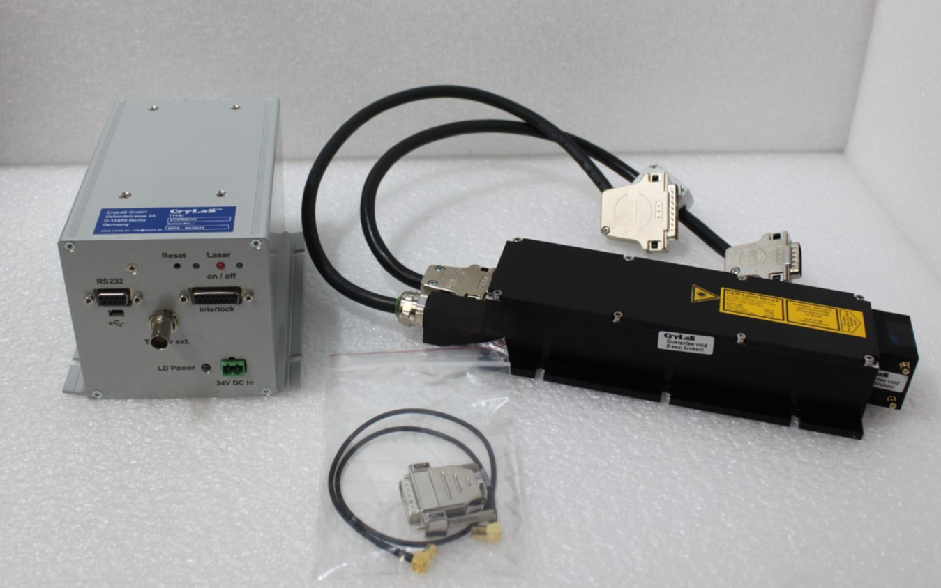 CRYLAS diode-pumped laser head FTSS 355-50/2CONBOO 355nm complete