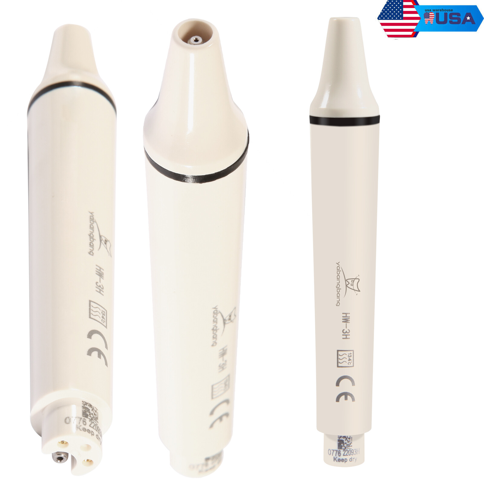 5 Pcs USA NSK Style Dental Slow Low Speed Straight Handpiece Nosecone HP NEW