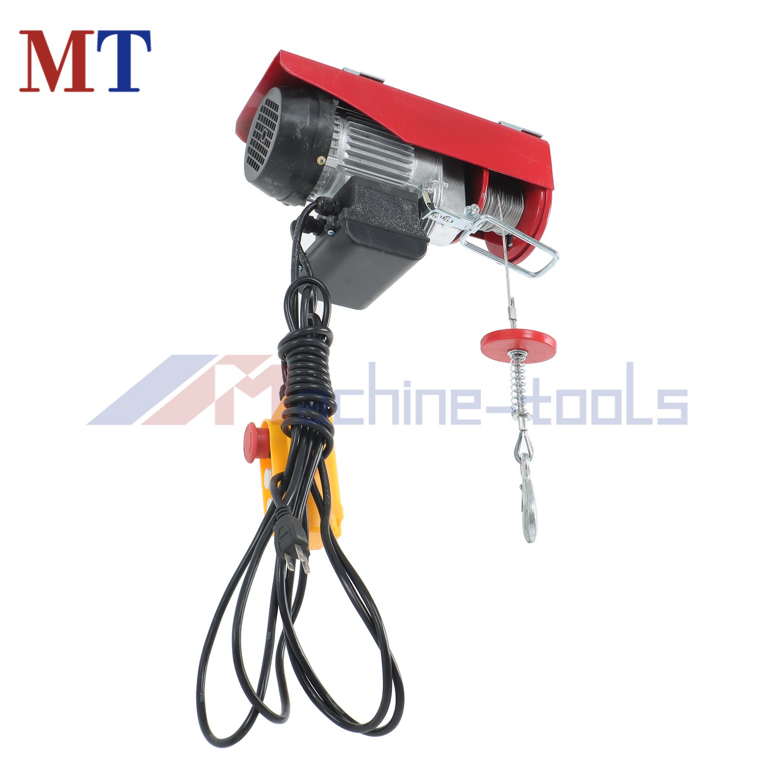 440lbs/200kg Electric Hoist 110V Electric Winch 40ft Lifting Garage Lift Hoist