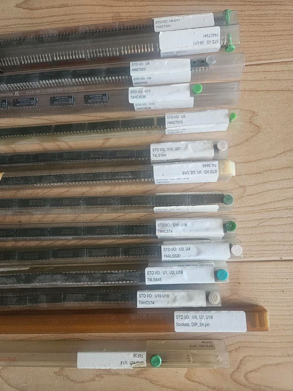 Large Mixed Lot of NOS Integrated Circuits in original storage tubes