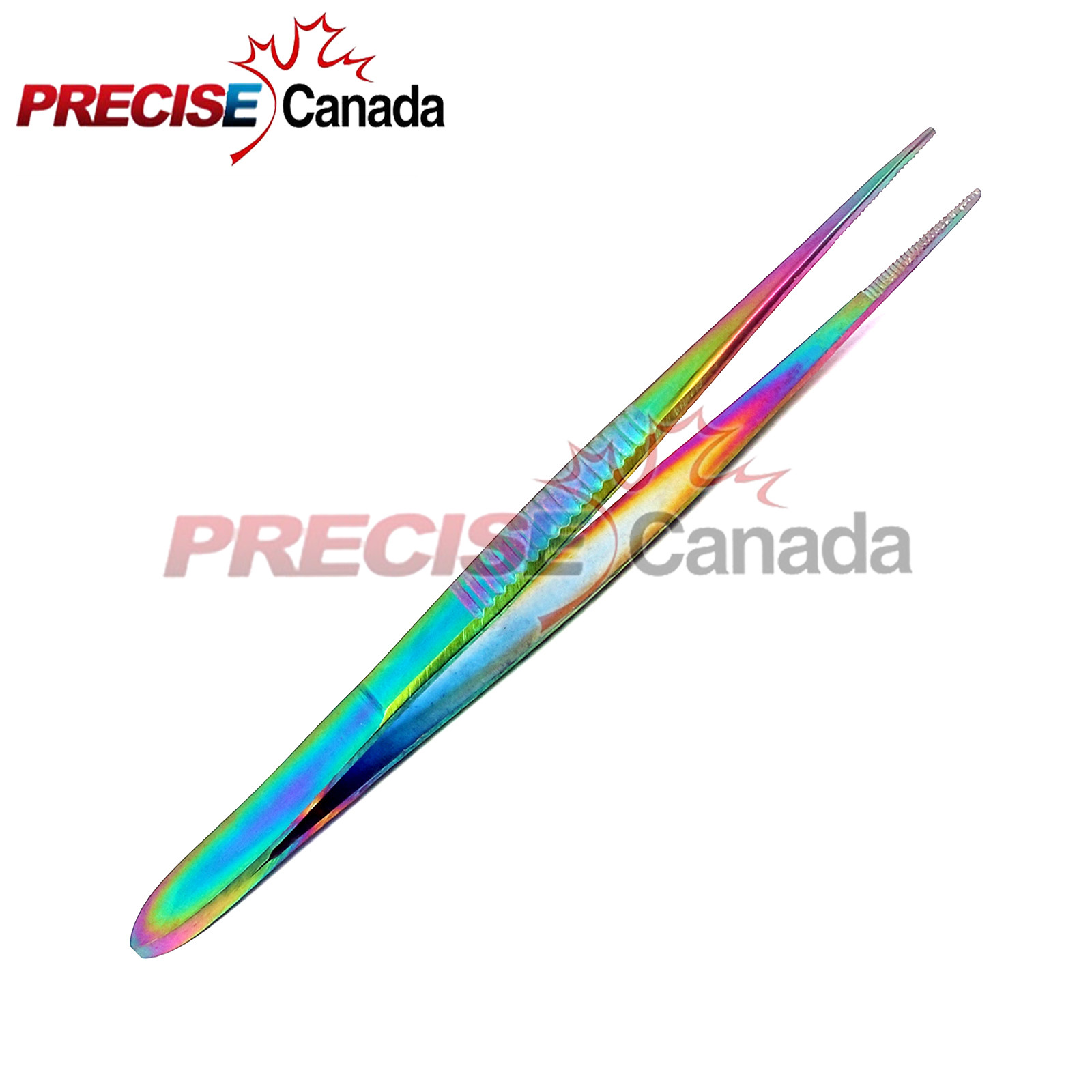 PRECISE CANADA Splinter Forceps – Fine Point 4.5″ Multi Color