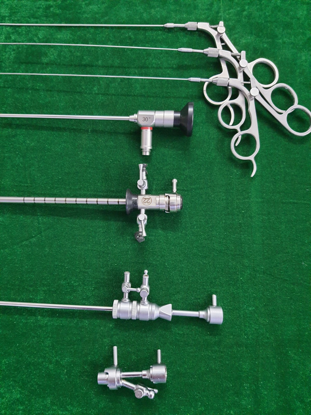 7pc Hysteroscopy Semi Rigid/Cystoscope 4mm/Sheath Urology Surgery Set Reusable