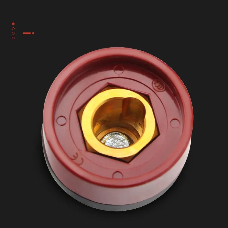 Welding Cable Quick Connector 4pc Set Male Plug Female Socket Dinse DKJ10-25