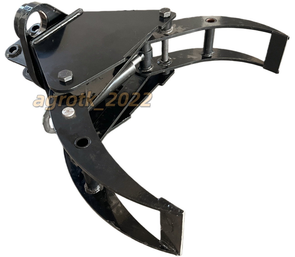 Agrotk Hydraulic Rotation Rock Log Grapple Mini Excavator Attachment 12EX-XZZMQ
