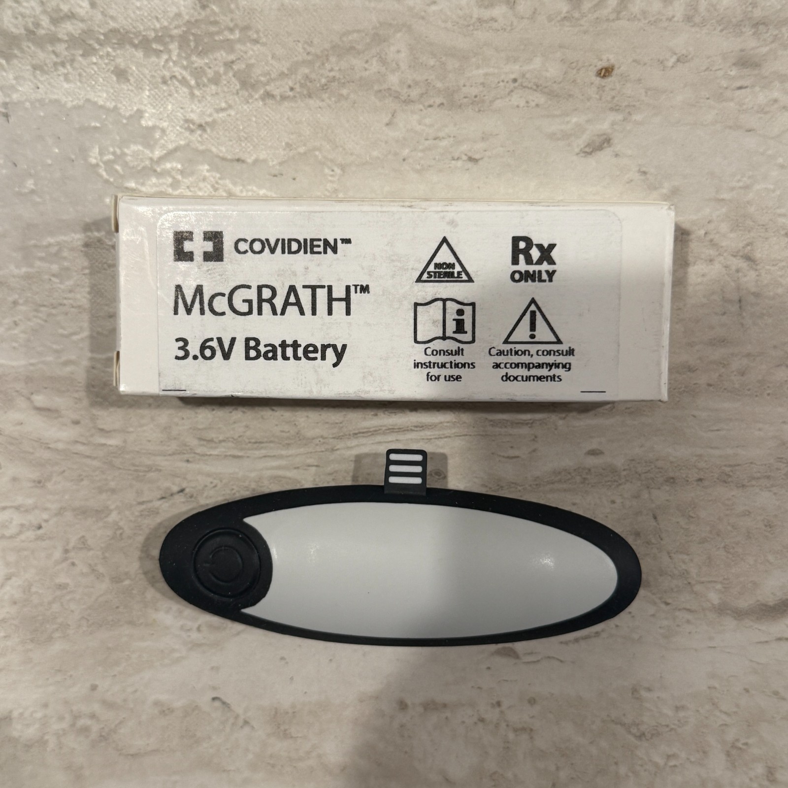 NEW McGrath Laryngoscope 3.6v Lithium Battery 340-000-000 ER14505M No Expiration