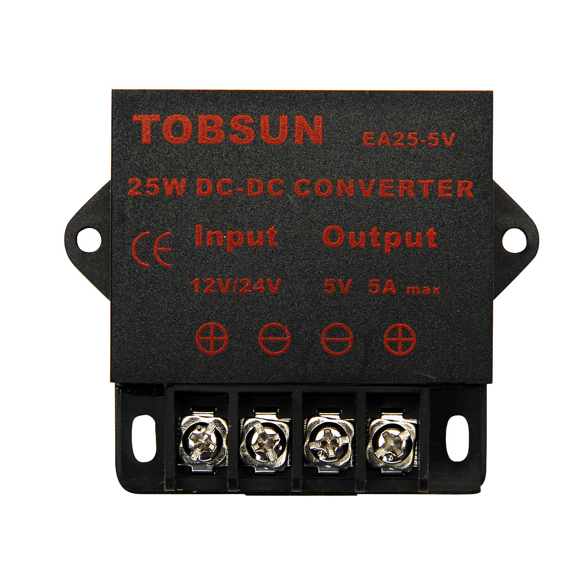 12V/24V to 5V 5A 25W DC-DC Converter Voltage Regulator Step Down Reducer Module