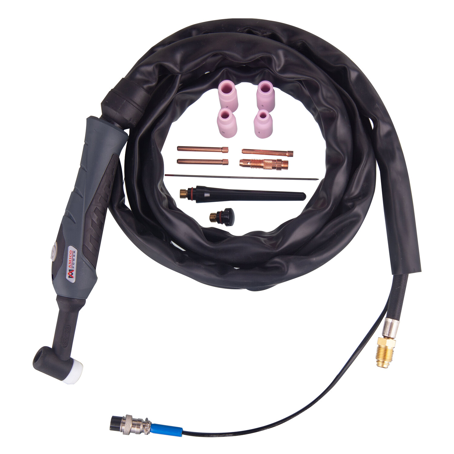 Amico TIG-205HF, Pro. 205 Amp High Frequency TIG Arc Stick Combo Welder Welding