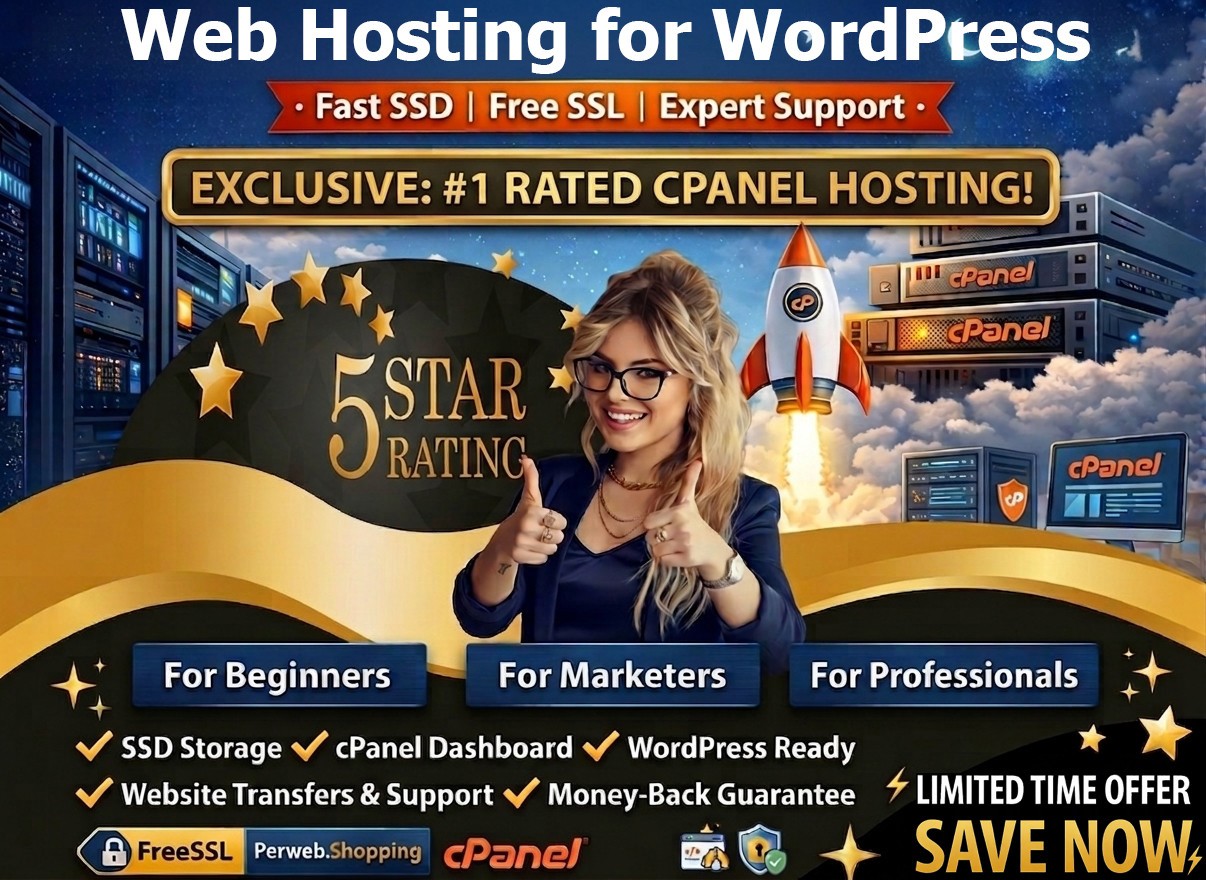 Web Hosting for WordPress – 🖥️ Unlimited SSD + SSL + Free Setup – $14.99/Year!