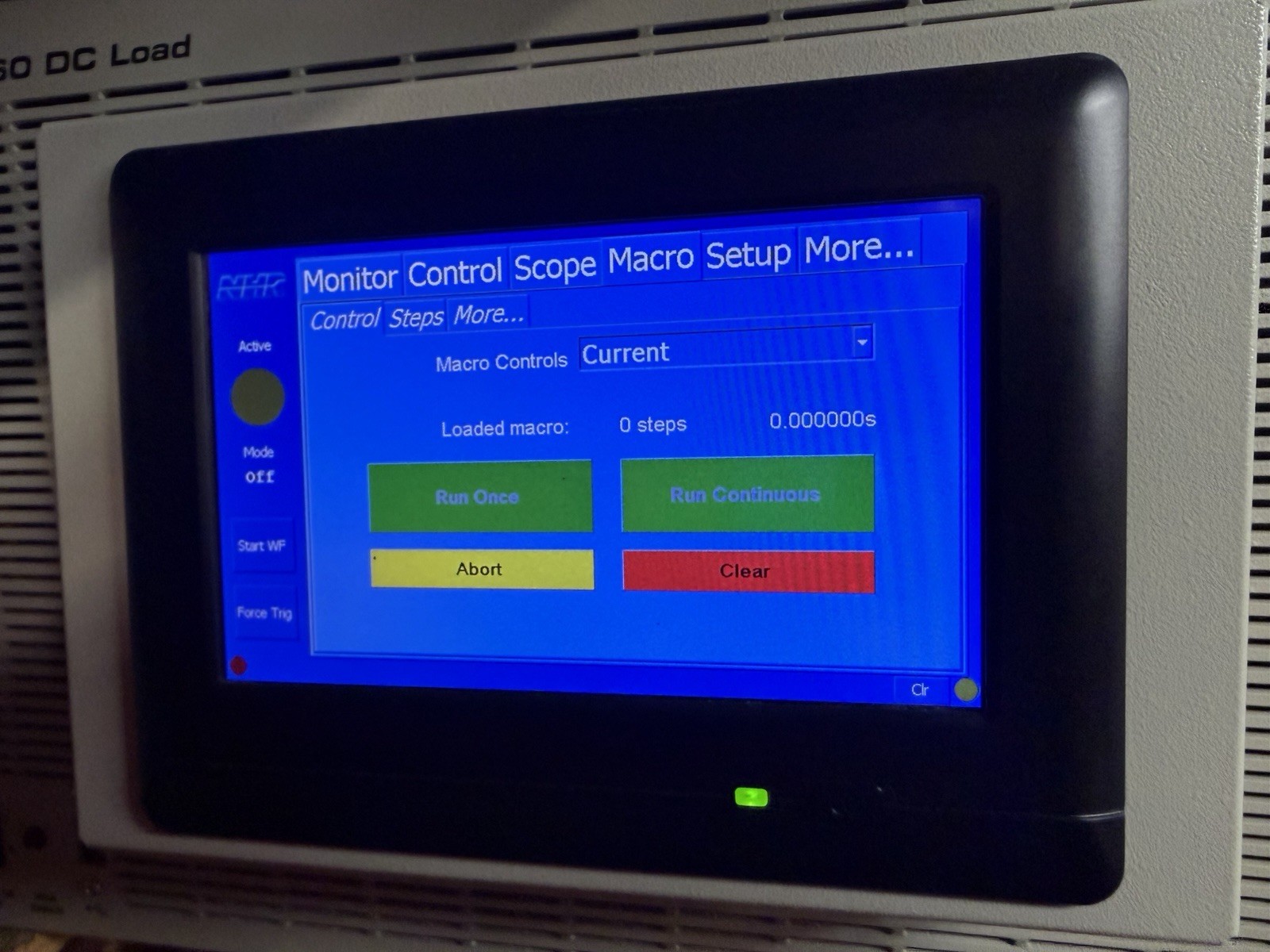 NH Research 4760 LXI 7” Display DC Load 6KW Master, 600V 300A, 6000W