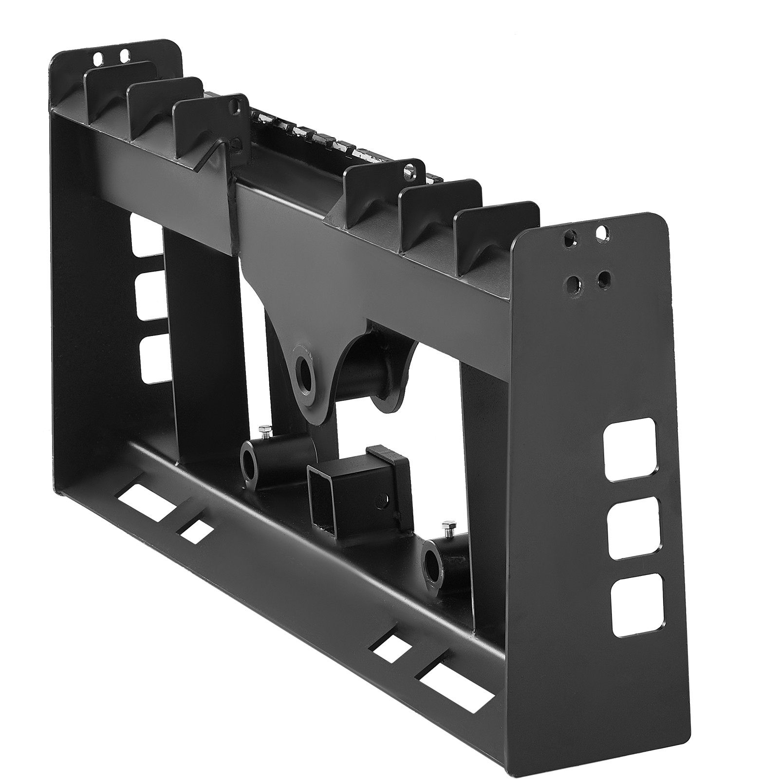 Uimoso 45″ 4000lbs Skid Steer Pallet Frame w/2″ Hitch Receiver and Spear Sleeves