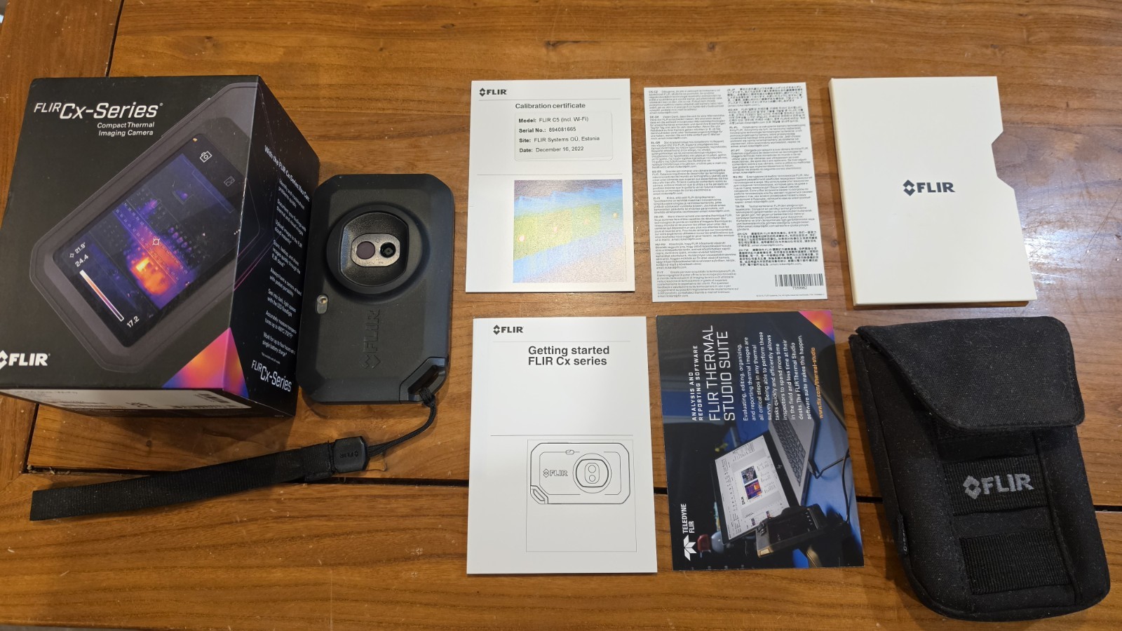 FLIR C5 CX-Series Compact Thermal Imaging Camera w/ Wi-Fi MPN 89401-0202