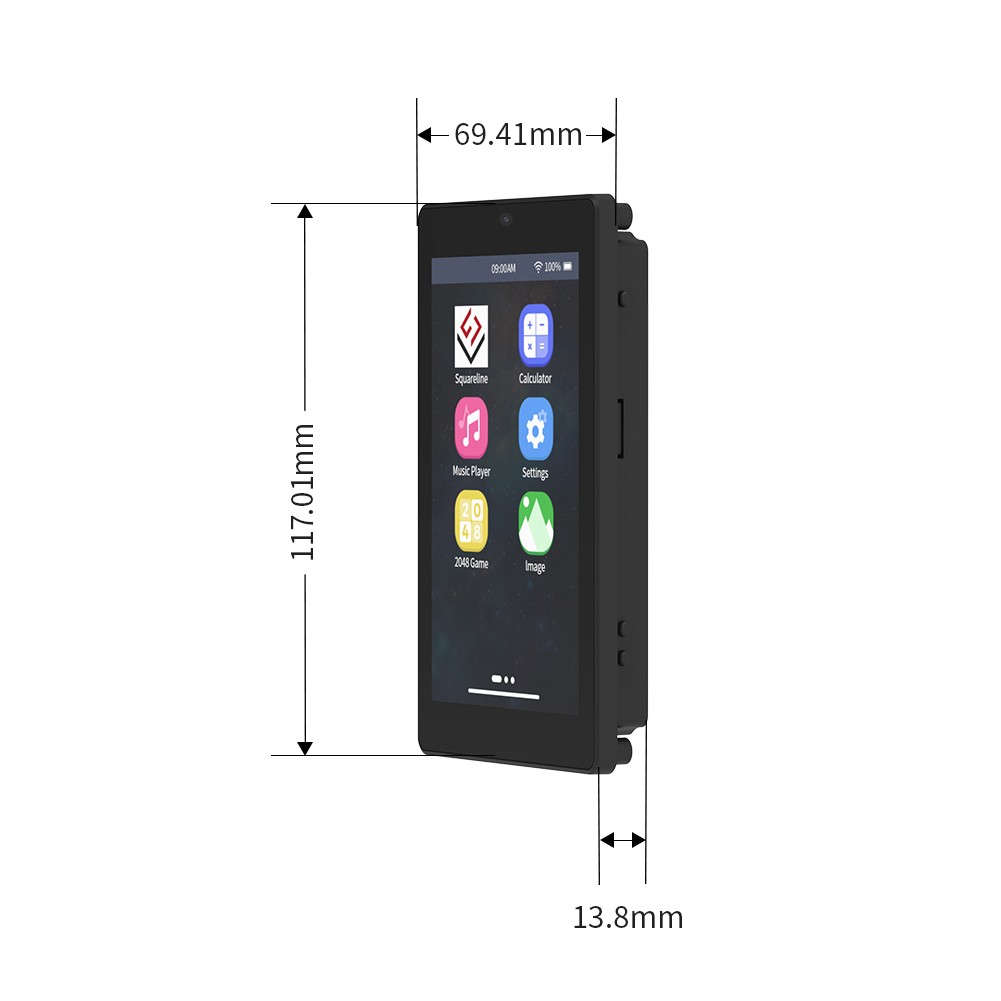 4.3 inch ESP32-P4 ESP32-C6 IPS TFT LCD Display Capacitive Touch Screen Module US