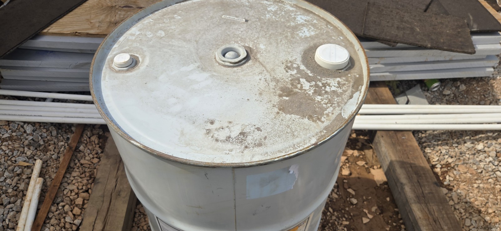 New Unopened 55 Gal Drum Of Dayton Superior Maxi Tilt Form Release