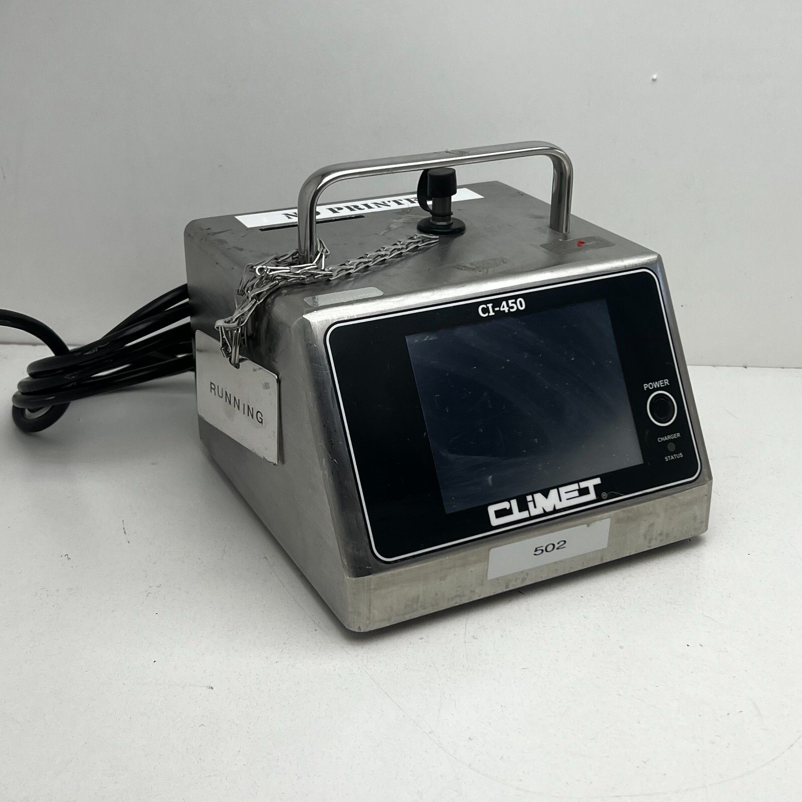 Climet CI-450 Cleanroom Portable Airborne Particle Counter, See Details