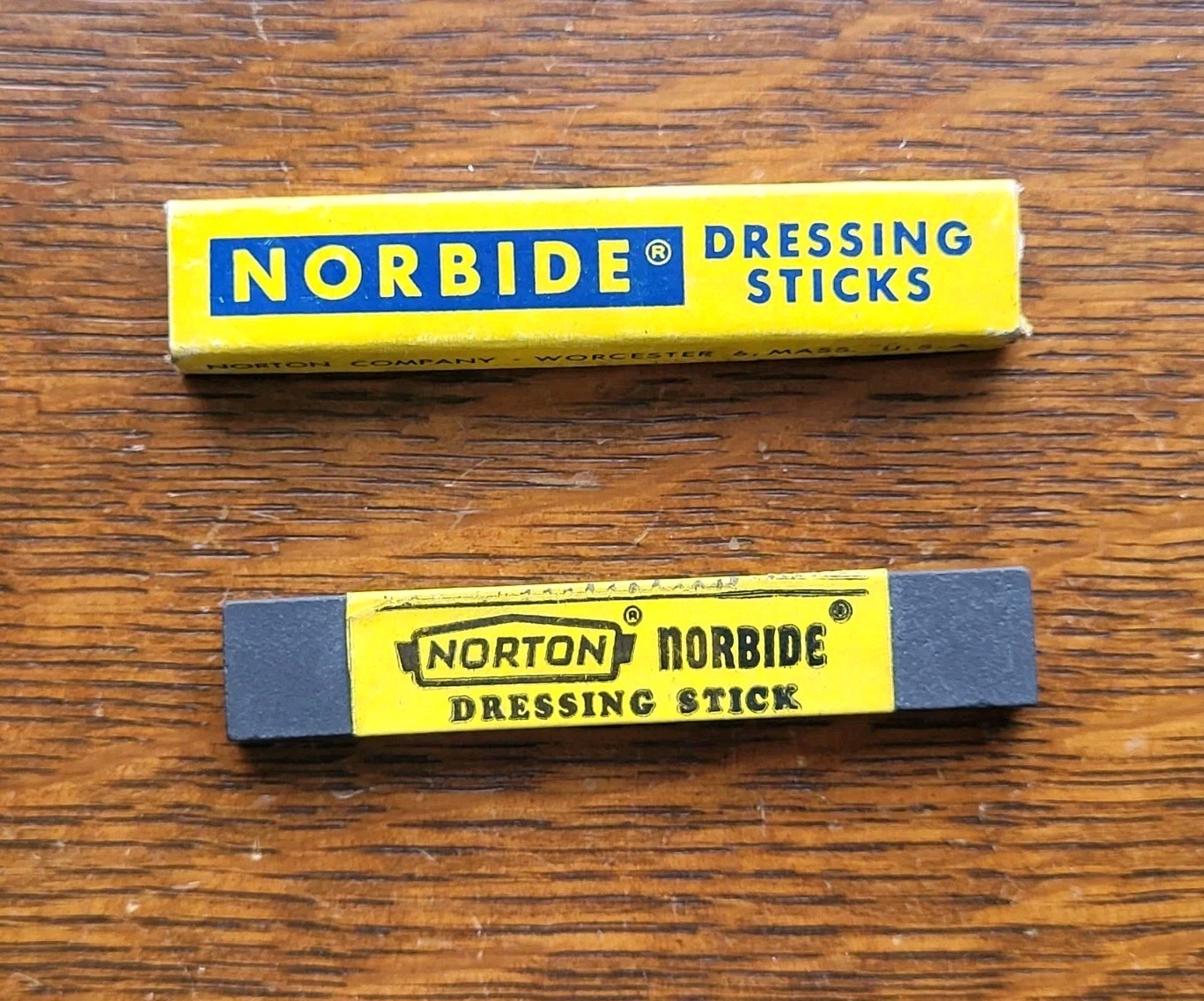 Norton Norbide 3″ Dressing Stick w/Open Box NOS USA