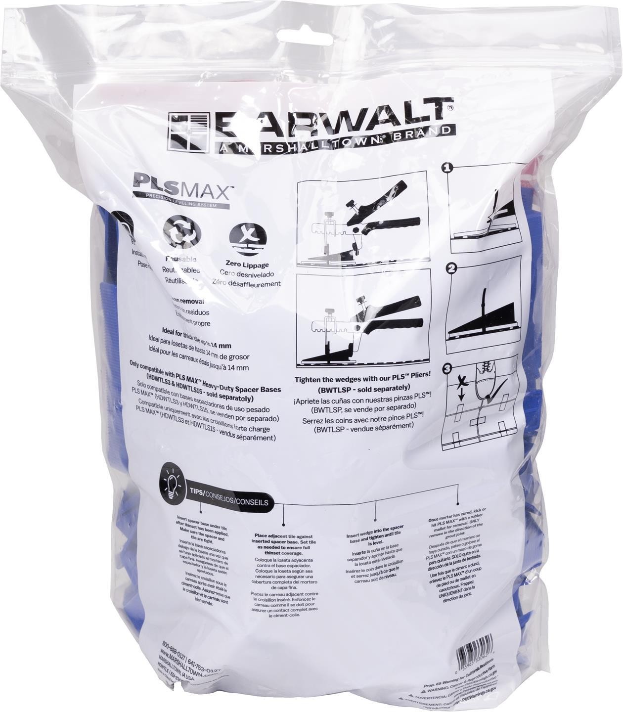 BARWALT PLS Max Wedges, 200pc – HDWTLS
