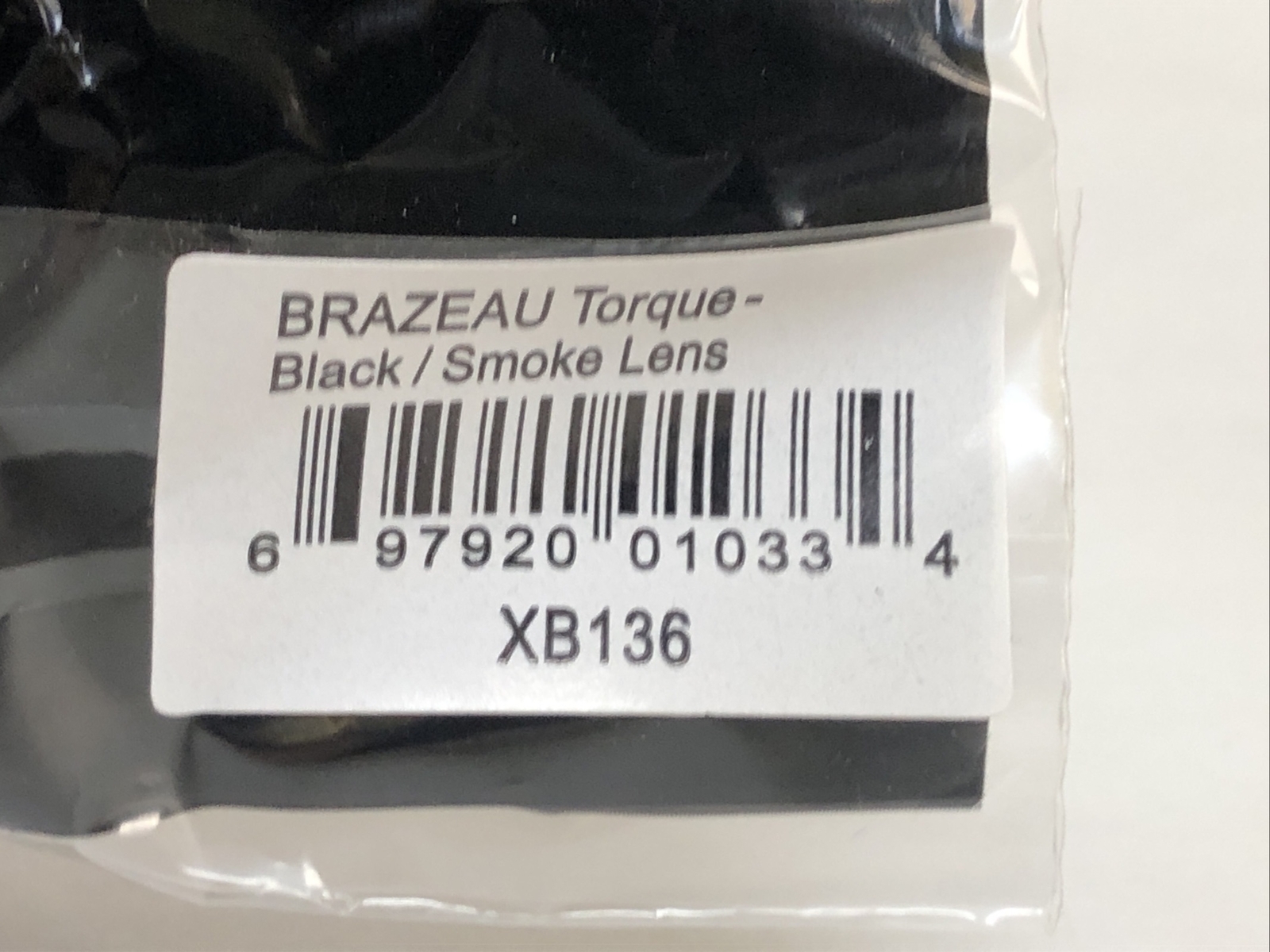 Lot Of (2) Edge Eyewear XB136 Brazeau Safety Glasses Black Frame with Smoke Lens