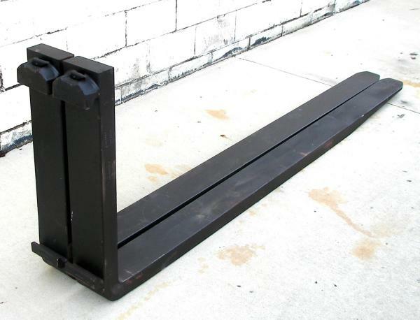 NEW CLASS IV 4 8 FT FORKS 2.5″ X 6″ X 96″ (PAIR) FORKLIFT FORK FOOT