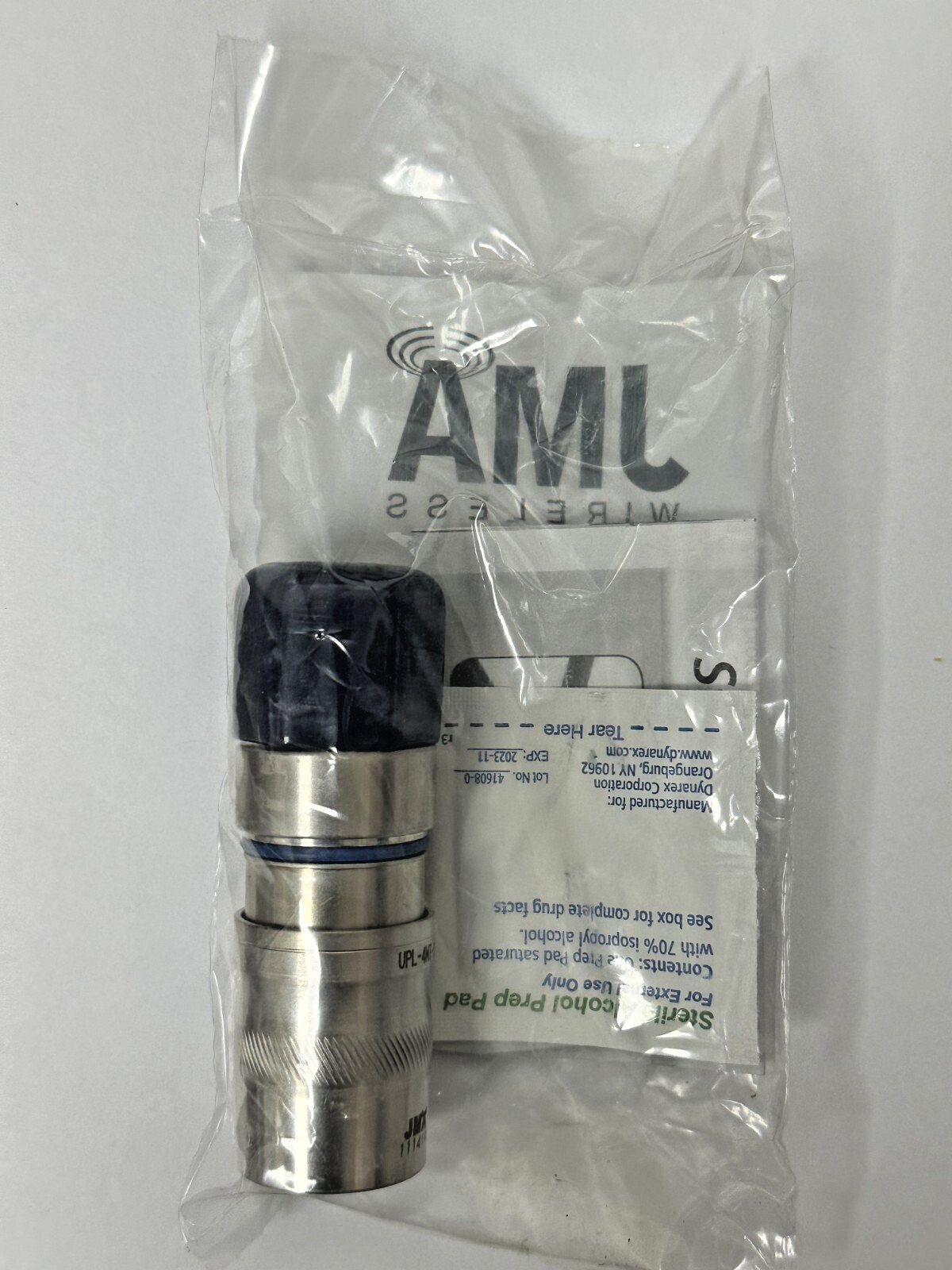 JMA UPL-4MT-12 4.3-10 MALE 1/2 IN ANNULAR, PLENUM (LOT OF 4)