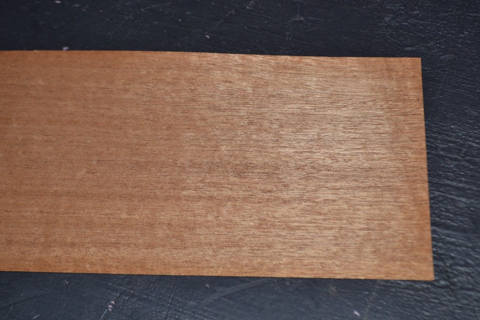 Mahogany Raw Wood Veneer Sheet 5.5 x 28 inches 1/42nd 6602-8
