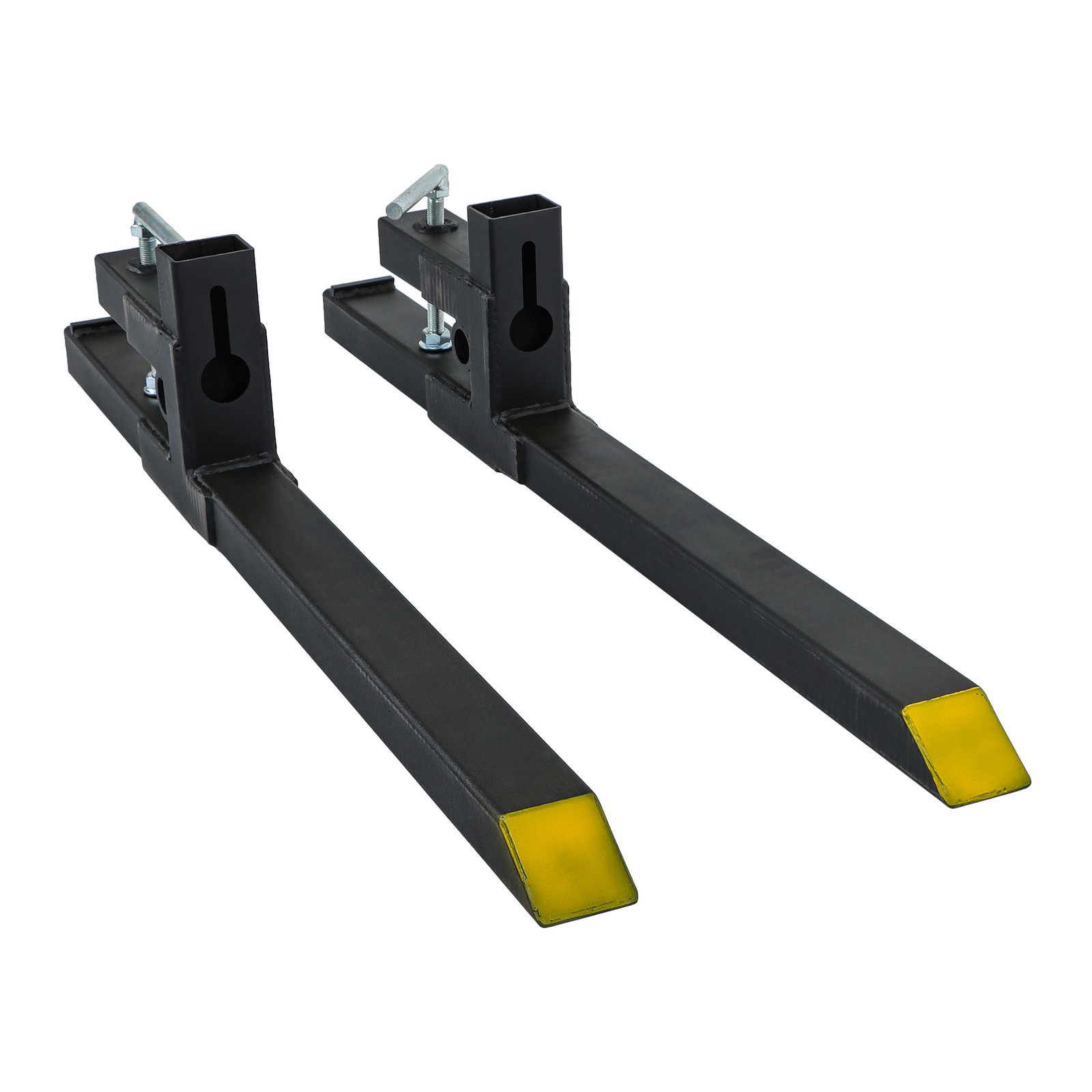 43″ 2000lbs Pallet Forks Clamp Tractor Forks Heavy Duty Bucket Fork