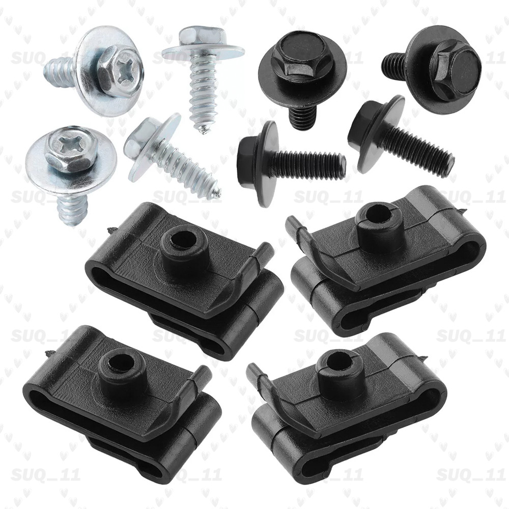 50Pcs Engine Splash Shield Fender Bumper Screw Clips Rivet Fastener For Toyota