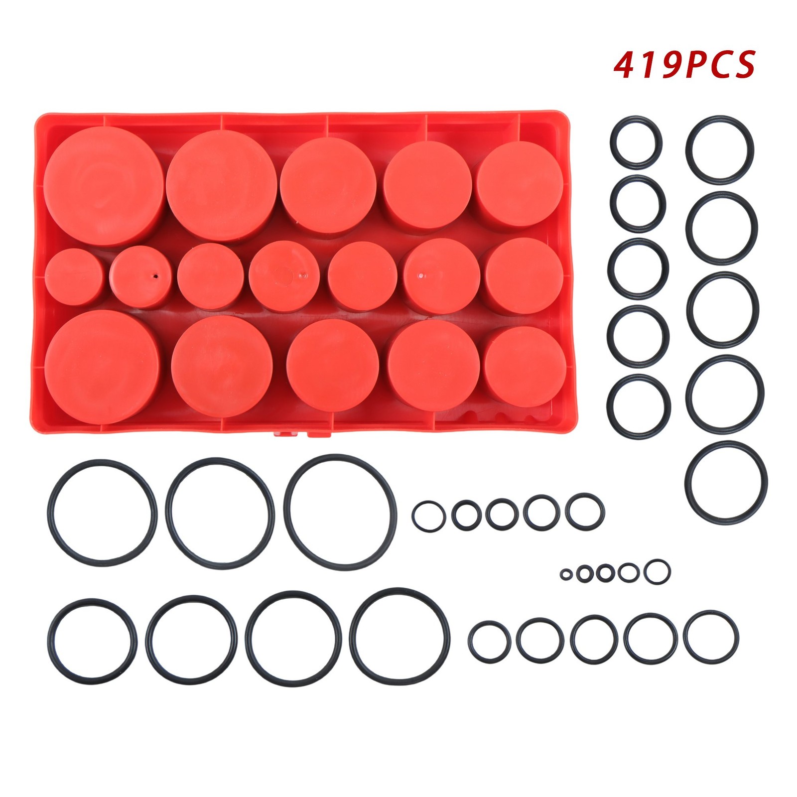 Universal O Ring Assortment Set Metric Oil Proof Kit 32 Size O-Ring 419 PACK
