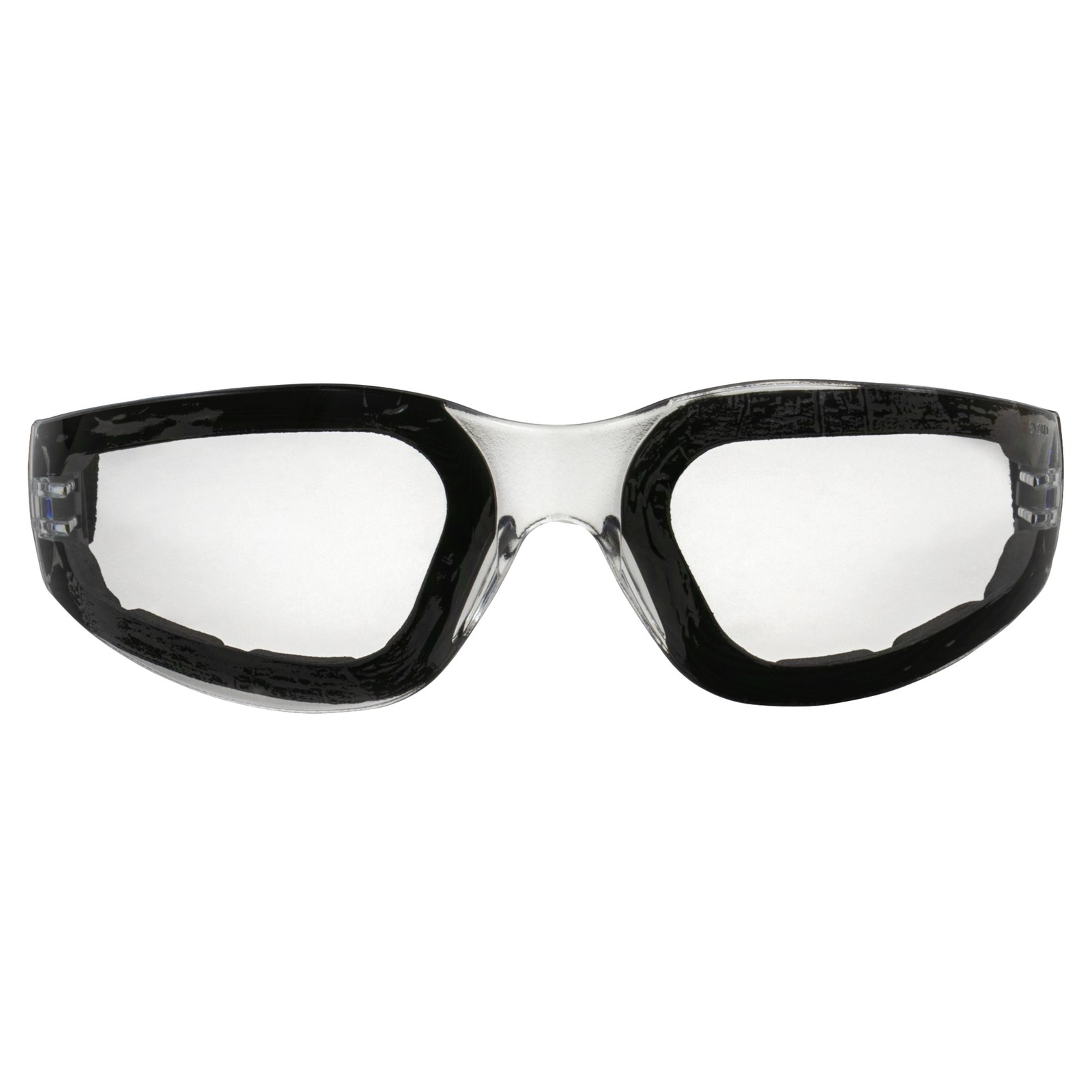 2 Pairs Global Vision Ideal Padded Motorcycle Goggles Z87.1 w/ Clear Smoke Lens
