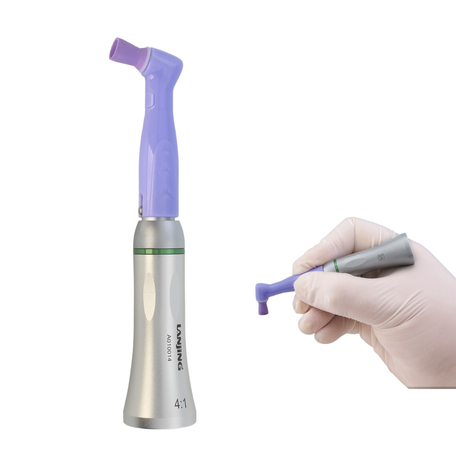 Dental Hygiene Handpiece 4:1 Prophy Straight Nose Cone Proxeo HP-44M E Type Mini